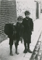 Povertà infantile, Londra