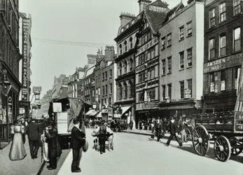 Crosby Hall, Bishopsgate: lato est, Londra, 1890
