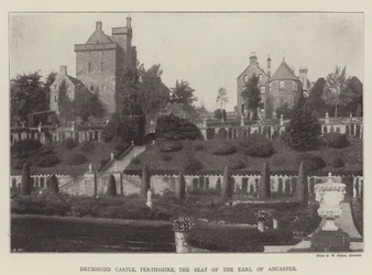 Castello di Drummond, Perthshire, la Residenza del Conte di Ancaster