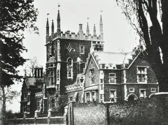 Elizabethan School, Broomhouse Lane: esterno, 1880