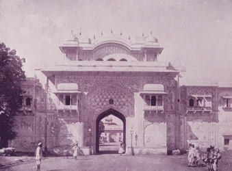 Ingresso al Palazzo del Maharajah, Jeypore