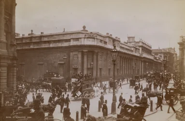 Vista generale della Bank of England