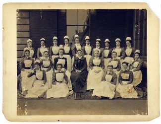 Ritratto di gruppo del personale medico dell