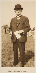Harry Wearne (foto seppia)