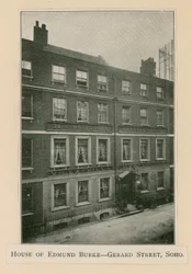 Casa di Edmund Burke, 37 Gerrard Street