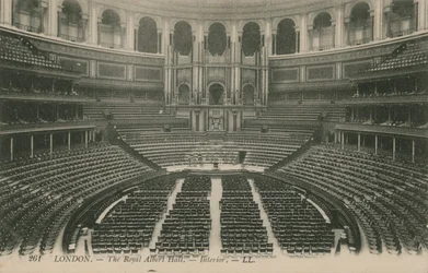 Interno della Royal Albert Hall, Londra