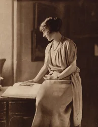 Lady Elizabeth Bowes-Lyon, futura regina consorte di re Giorgio VI