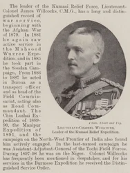 Tenente colonnello Willcocks, leader della spedizione di soccorso di Kumasi