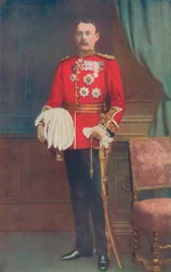 Tenente Generale Sir Archibald Hunter. Comandante della Decima Divisione, Sudafrica