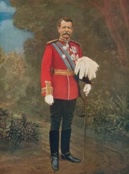 Tenente generale Sir Charles Warren, comandante della 5ª divisione, Forza di campo sudafricana