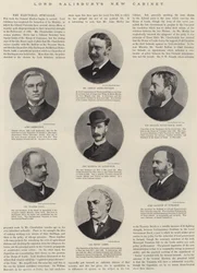 Il nuovo gabinetto di Lord Salisbury