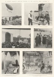 La vittoria contestata di M Santos Dumont del Premio Deutsch, 19 ottobre
