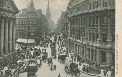Mansion House e Cheapside, Londra