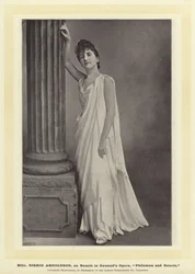 Mlle Sigrid Arnoldson, come Baucis nell
