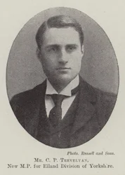 Mr C P Trevelyan, nuovo deputato per la divisione di Elland nello Yorkshire