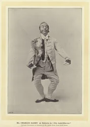 Mr Charles Danby come Roberts in The Lady Slavey