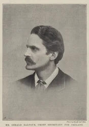 Il signor Gerald Balfour, Segretario Capo per l