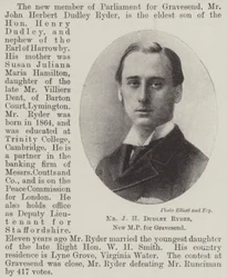 Il Signor J H Dudley Ryder, Nuovo MP per Gravesend