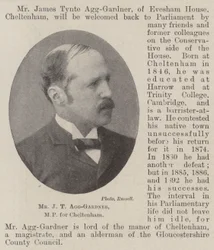Il signor J T Agg-Gardner, MP per Cheltenham