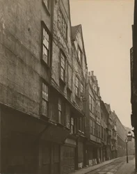Vecchie case in Wych Street, Londra