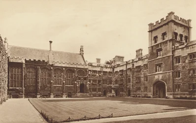 Oxford: Exeter College, il quadrilatero e la sala