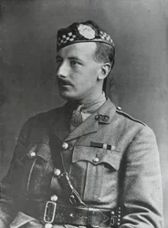 Ritratto del capitano Arthur Henderson VC, 2nd Battalion Argyll and Sutherland Highlanders, 1915