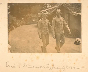 Ritratto di Richard Meinertzhagen di Bailey, in fotografie indiane di F.M. Bailey 1900-03