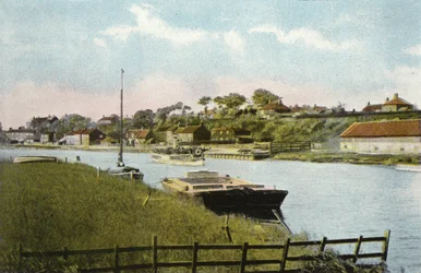 Reedham, dal Ponte Ferroviario