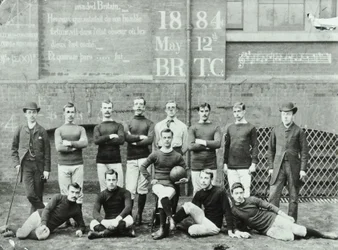 Rosendale Road School: squadra di calcio, 1884