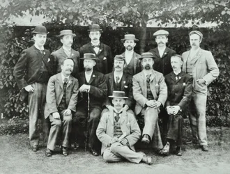 Rosendale Road School: gruppi di insegnanti, 1897