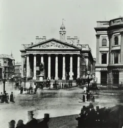 Royal Exchange, Threadneedle Street, Città di Londra, 1880