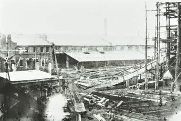 Cantiere navale Samudas, Londra, 1863
