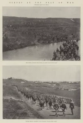 Scene al fronte di guerra