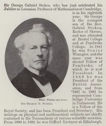 Sir George G Stokes