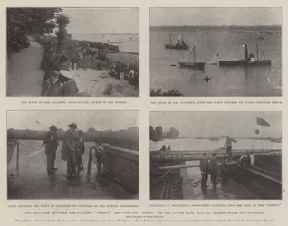 La collisione tra il piroscafo Primus e il rimorchiatore Hansa sull