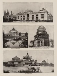 La prossima Fiera Mondiale a Chicago, i principali edifici in costruzione