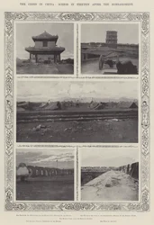 La crisi in Cina, scene a Tientsin dopo il bombardamento