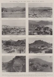 I disastri nelle Indie Occidentali, vedute di St Vincent