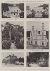 I disastri nelle Indie Occidentali, la scena della catastrofe