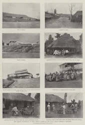 Le aggressioni francesi in Africa occidentale, scene nel territorio della Royal Niger Company