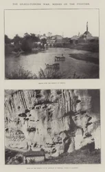 La guerra greco-turca, scene al confine