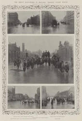 Il grande temporale in Irlanda, Belfast sott