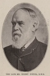 Il defunto Mr. Birket Foster, RWS