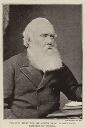 Il Defunto Onorevole Sir Austen Henry Layard, GCB, Esploratore di Ninive