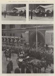 Il ringraziamento per la pace a St Pauls, 8 giugno