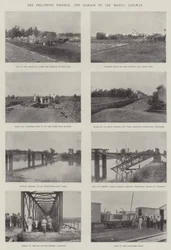 Il problema delle Filippine, i danni alla ferrovia di Manila
