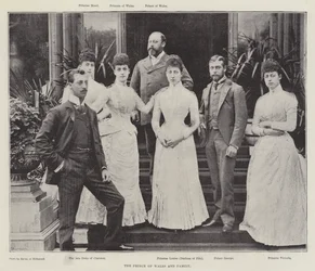 Il Principe di Galles e la famiglia