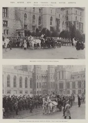 La Regina e le sue truppe dal Sudafrica