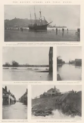 Le recenti tempeste e onde di marea