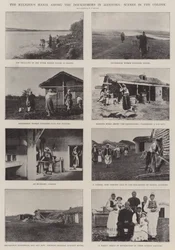 La mania religiosa tra i Doukhobors in Manitoba, scene nella colonia